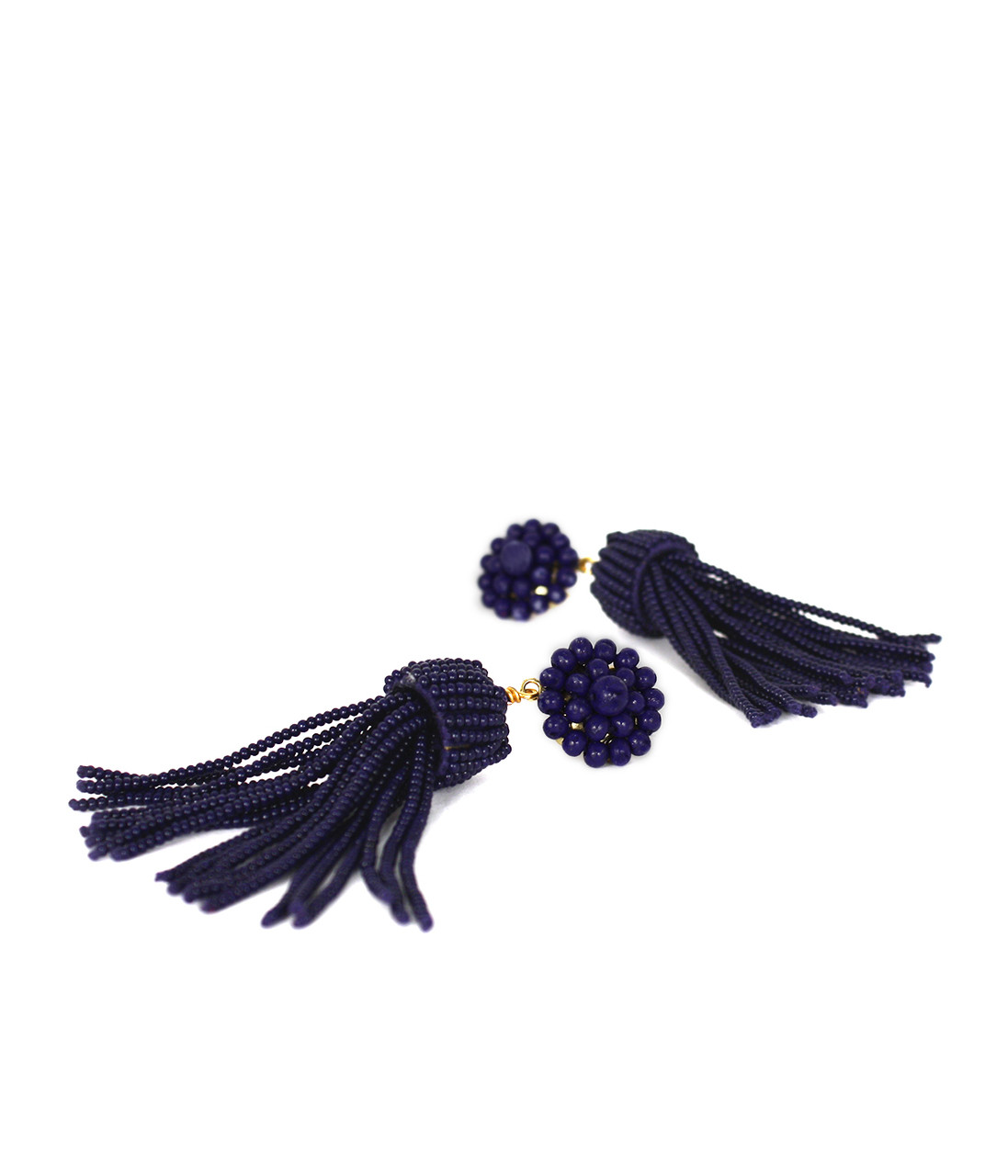 Tassel Earring Navy Lisi Lerch