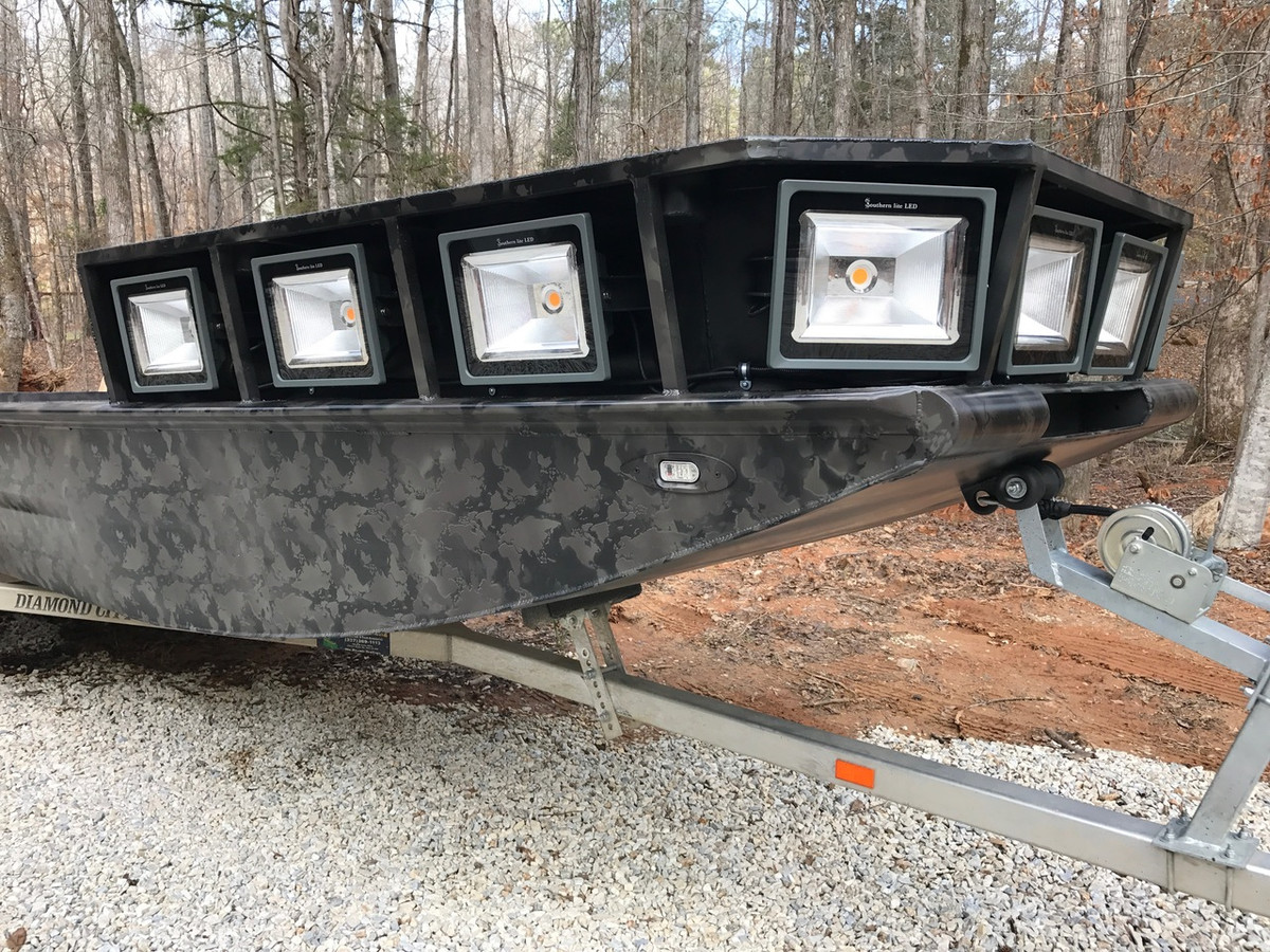 PRO Round 50 WATT High Performance LED Bowfishing LIGHTS