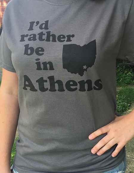 I'd Rather Be in Athens T-Shirt