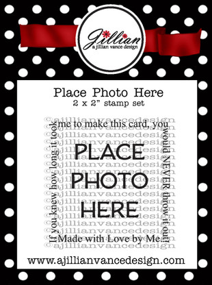 Place Photo Here 2 x 2 Stamp Set - A Jillian Vance Design