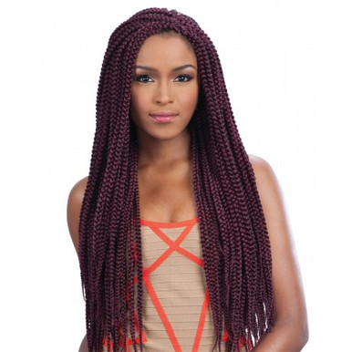Home Braiding Hair Freetress Braid MEDIUM BOX BRAID (Crochet Braid)