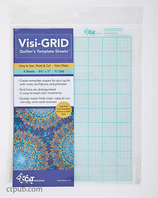 VisiGRID Quilter s Template Sheets - C&T Publishing