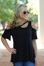 It's That Simple Top: Black