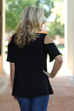It's That Simple Top: Black