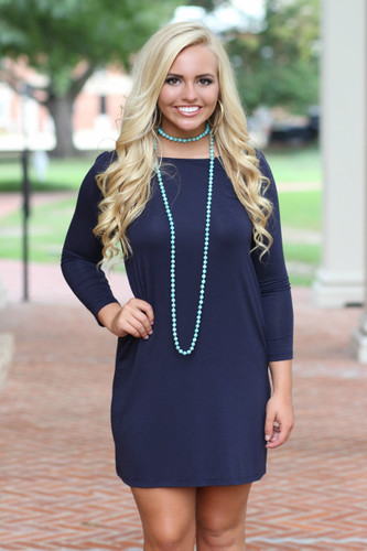 Everyday Dress: Navy