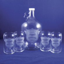 Personalized Beer Growler Set
