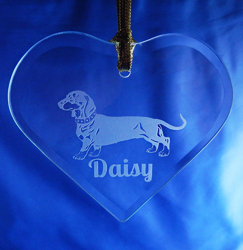 Personalized Pet Heart Ornament