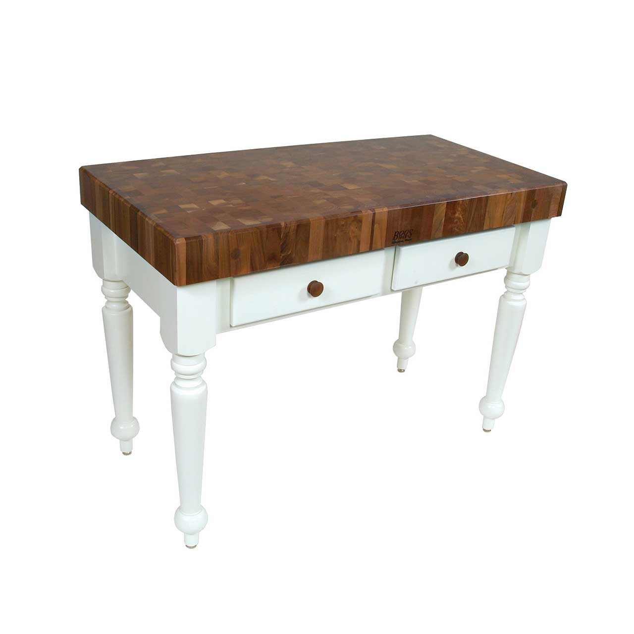 Kitchen Island 24 X 48 walnut rustica kitchen island - 48"x 24"x 4" - alabaster base Kitchen Island 24 X 48 walnut rustica kitchen island - 48"x 24"x 4" - alabaster base