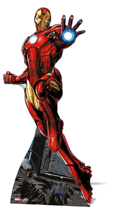 Iron Man Lifesize Cardboard Cutout / Standee / Standup. Buy Marvel The