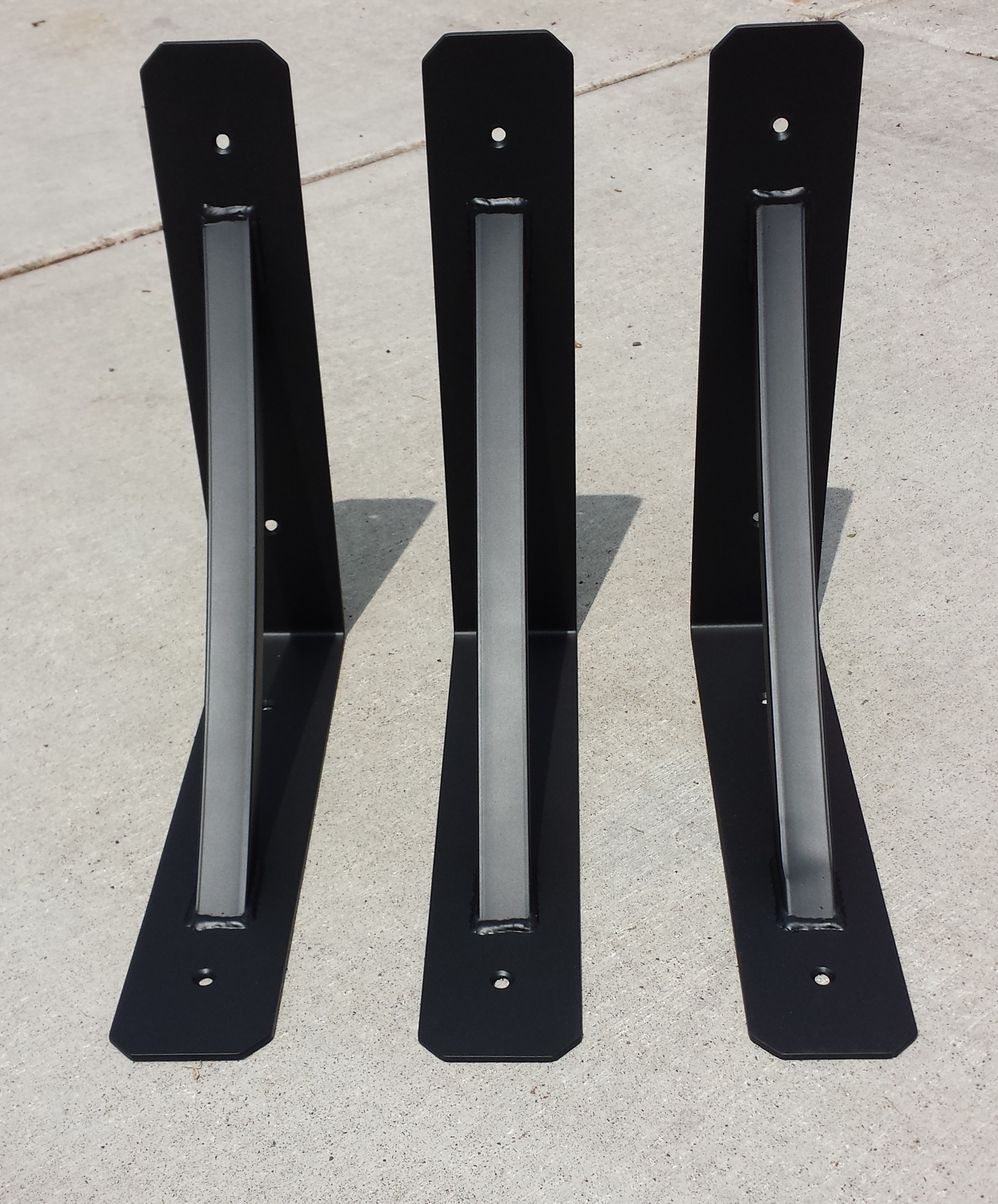 Angle Iron and Decorative "L" Angle Brackets