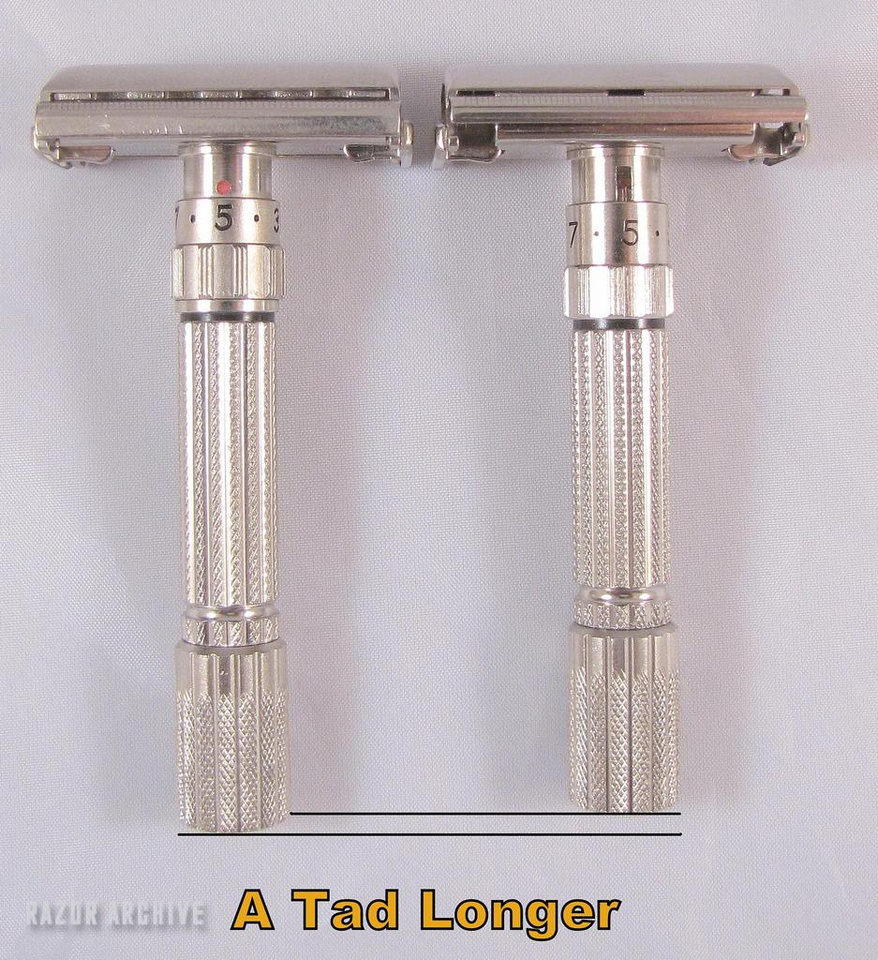 Gillette 2.49 Adjustable Red Dot "Fatboy" Disassembly & TuneUp Razor Emporium