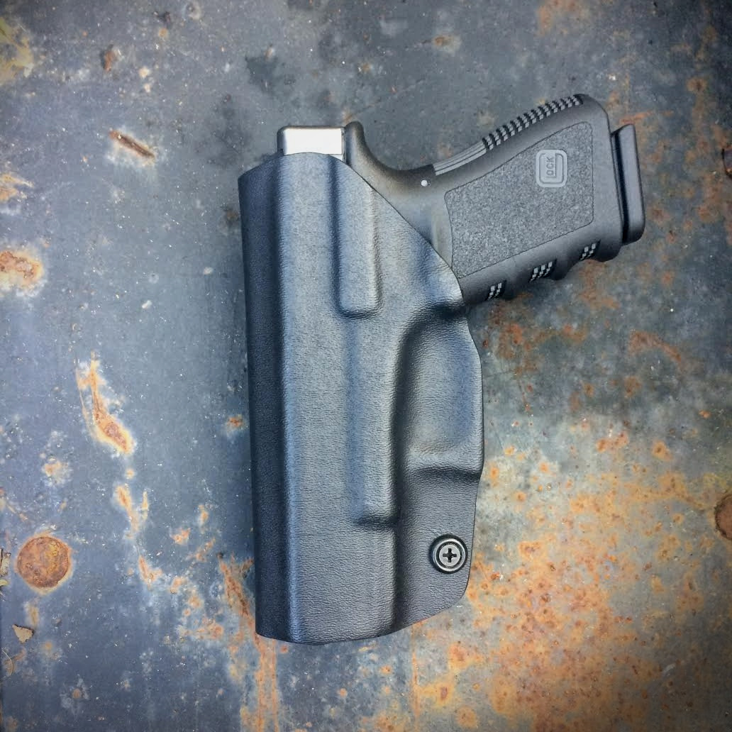 Glock 26 with Streamlight TLR-6 Holster, tlr 6 holster, tlr-6 holster, glock 19 holster, owb holster, pps m2 holster, dara holsters, iwb holster, tlr-6 iwb holster, glock 19 owb holsters, kydex owb holster, kydex holster, pps m2 kydex holster