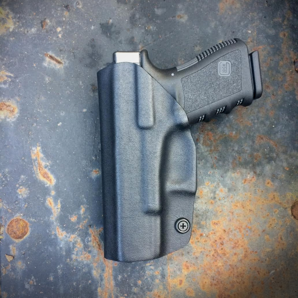 Glock 19 OWB Holster Glock 26 with Streamlight TLR-6 Holster, tlr 6 holster, tlr-6 holster, glock 19 holster, owb holster, pps m2 holster, dara holsters, iwb holster, tlr-6 iwb holster, glock 19 owb holsters, kydex owb holster, kydex holster, pps m2 kydex holster