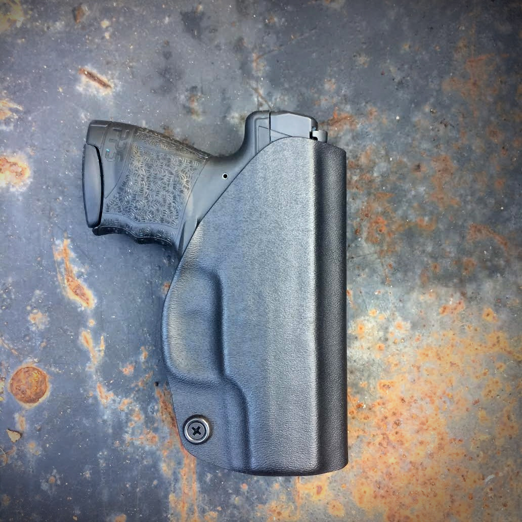 Walther PPS M2 OWB Holster Glock 26 with Streamlight TLR-6 Holster, tlr 6 holster, tlr-6 holster, glock 19 holster, owb holster, pps m2 holster, dara holsters, iwb holster, tlr-6 iwb holster, glock 19 owb holsters, kydex owb holster, kydex holster, pps m2 kydex holster