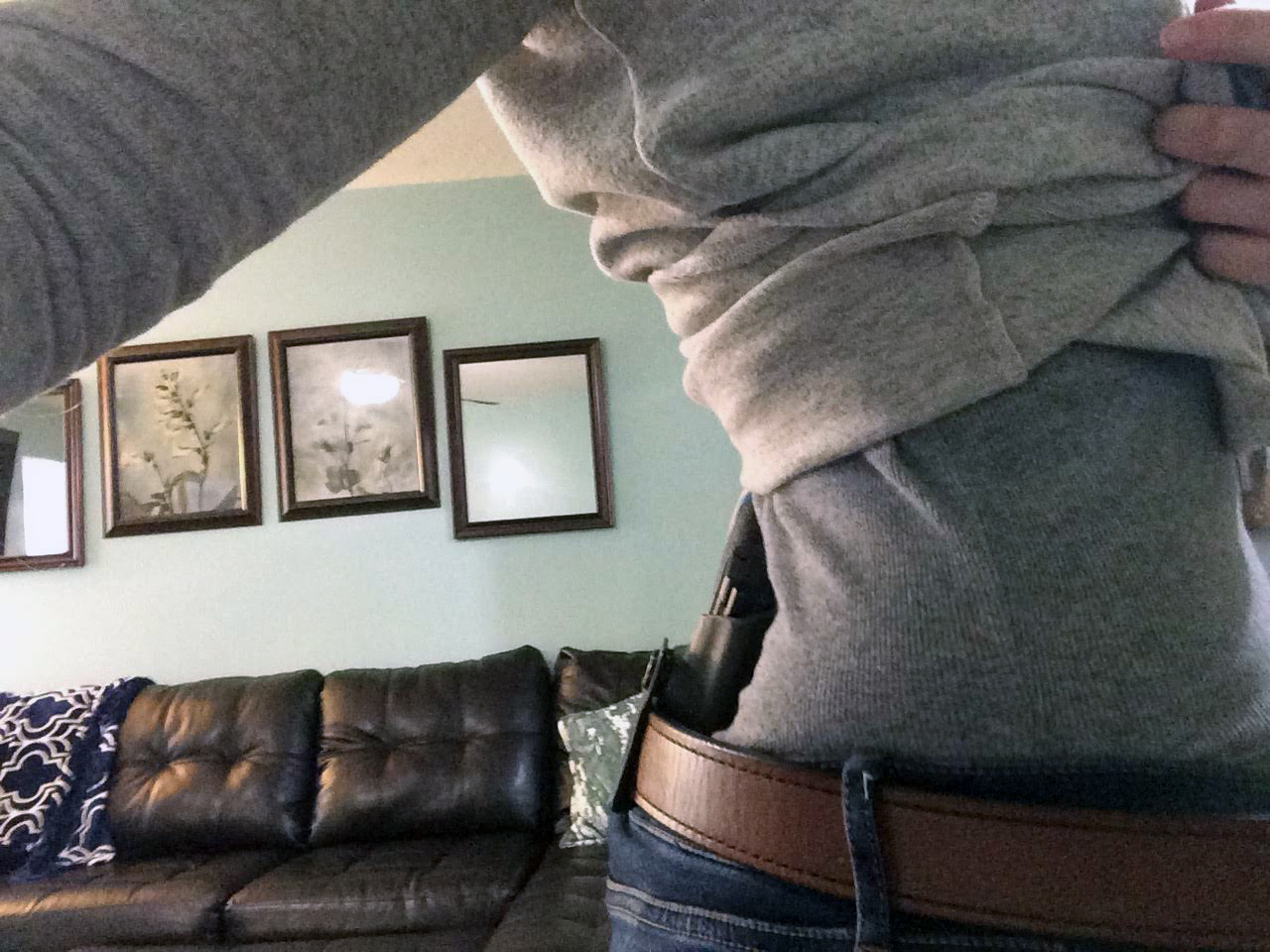 Shield Hyve +2 Mag Extensions, dara holsters, shield holster, shield iwb holster, inside the waistband for the shield, smith and wesson shield holster