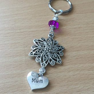 Flower Keyring