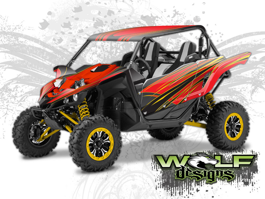Yamaha YXZ 1000R UTV Graphics Wrap Kit