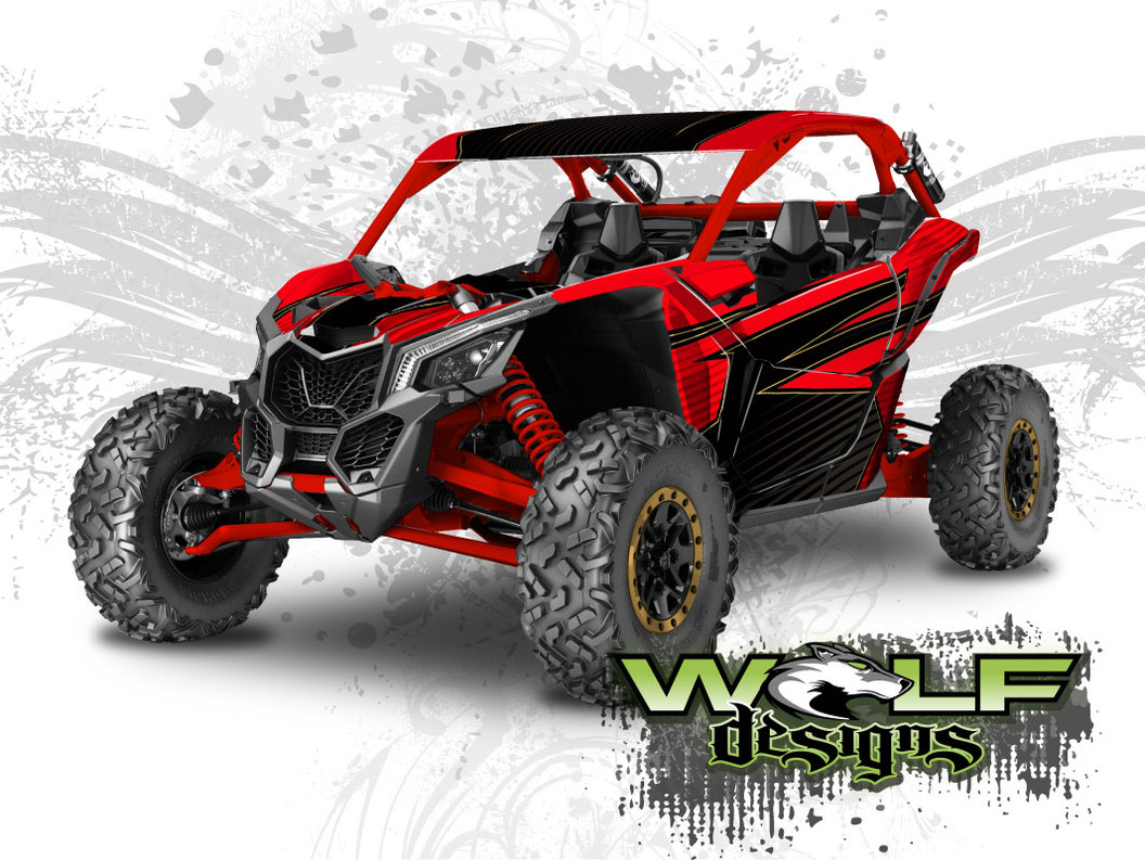 Canam Maverick X3 UTV Graphics Wrap Kit