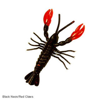 Black Neon Red Claws