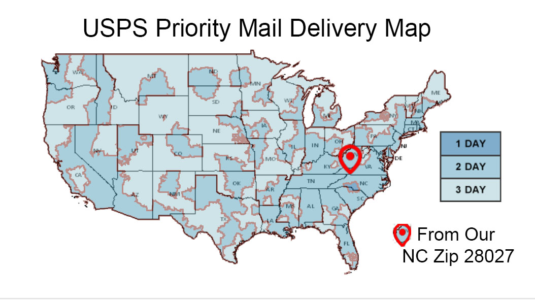 Usps First Class Delivery Map United States Map 1781