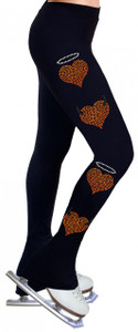 Skating Pants with Rhinestones R121