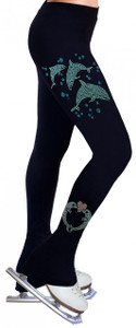 Skating Pants with Rhinestones R163