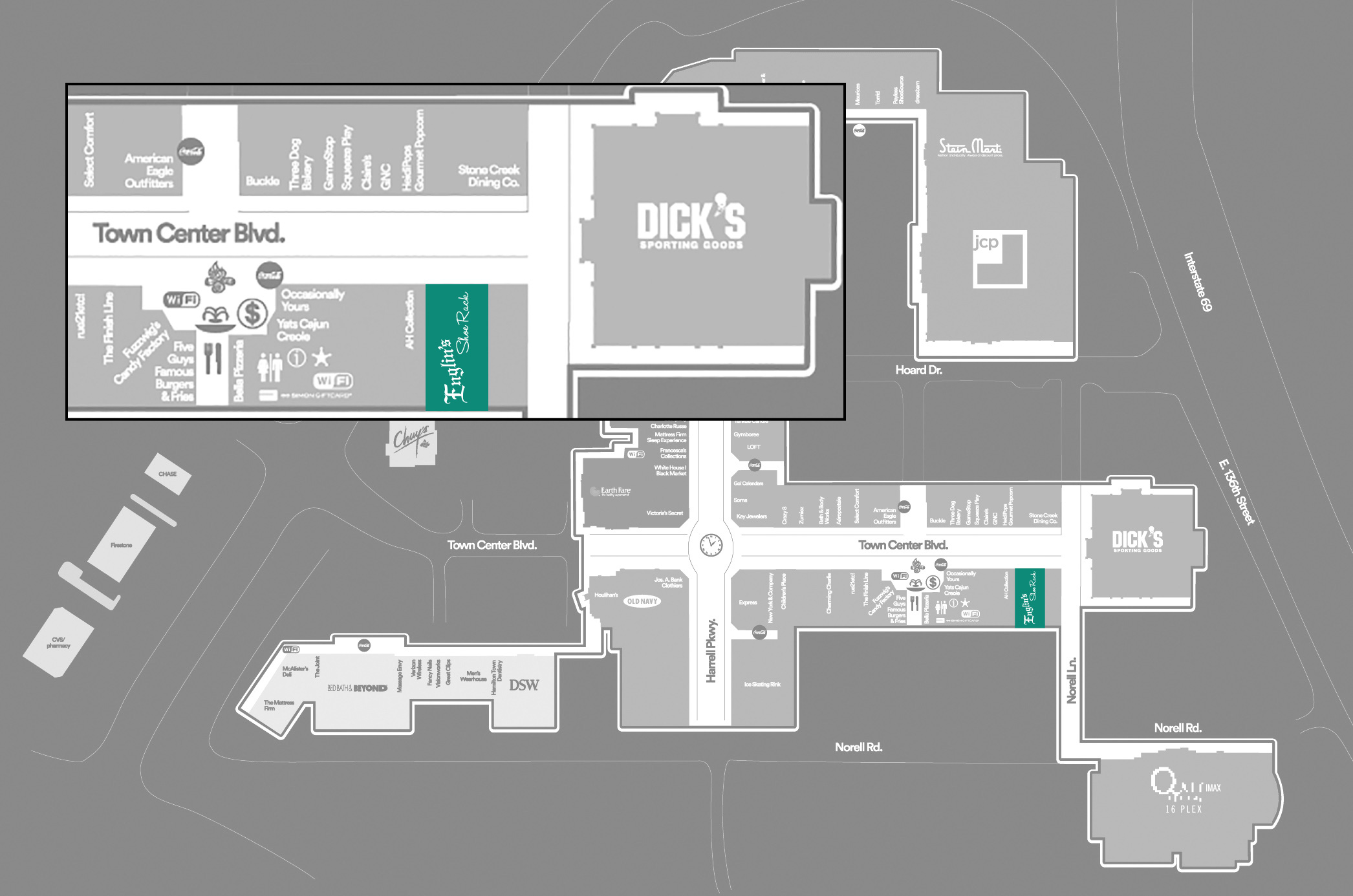 Englin�s Shoe Rack at Hamilton Town Center