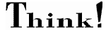 Think Shoes Logo Think Shoes Logo