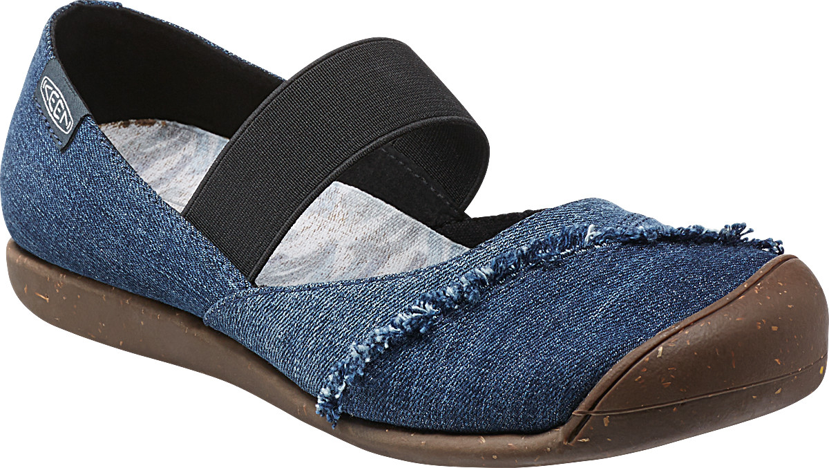 denim mary janes