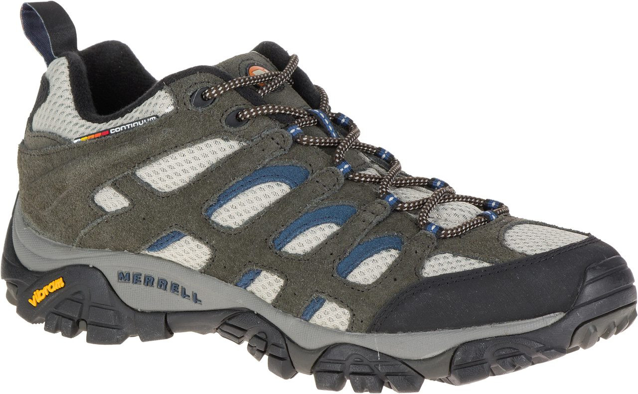 Merrell Men's Moab Ventilator - FREE Shipping & FREE Returns ... ... Hiking Boots; Merrell Men's Moab Ventilator. Beluga/Denim Blue