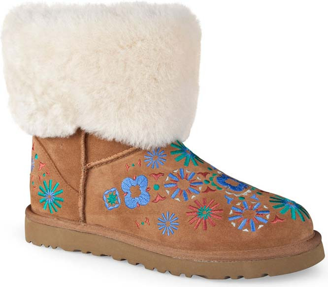 mid calf uggs chestnut