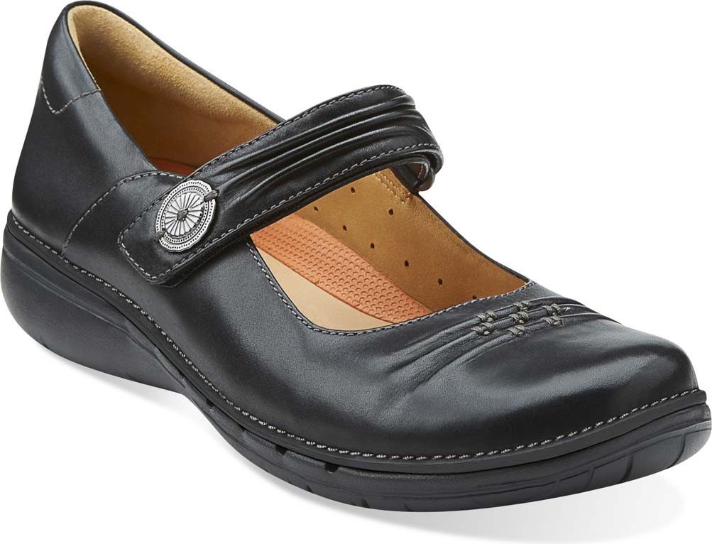 clarks structured womens