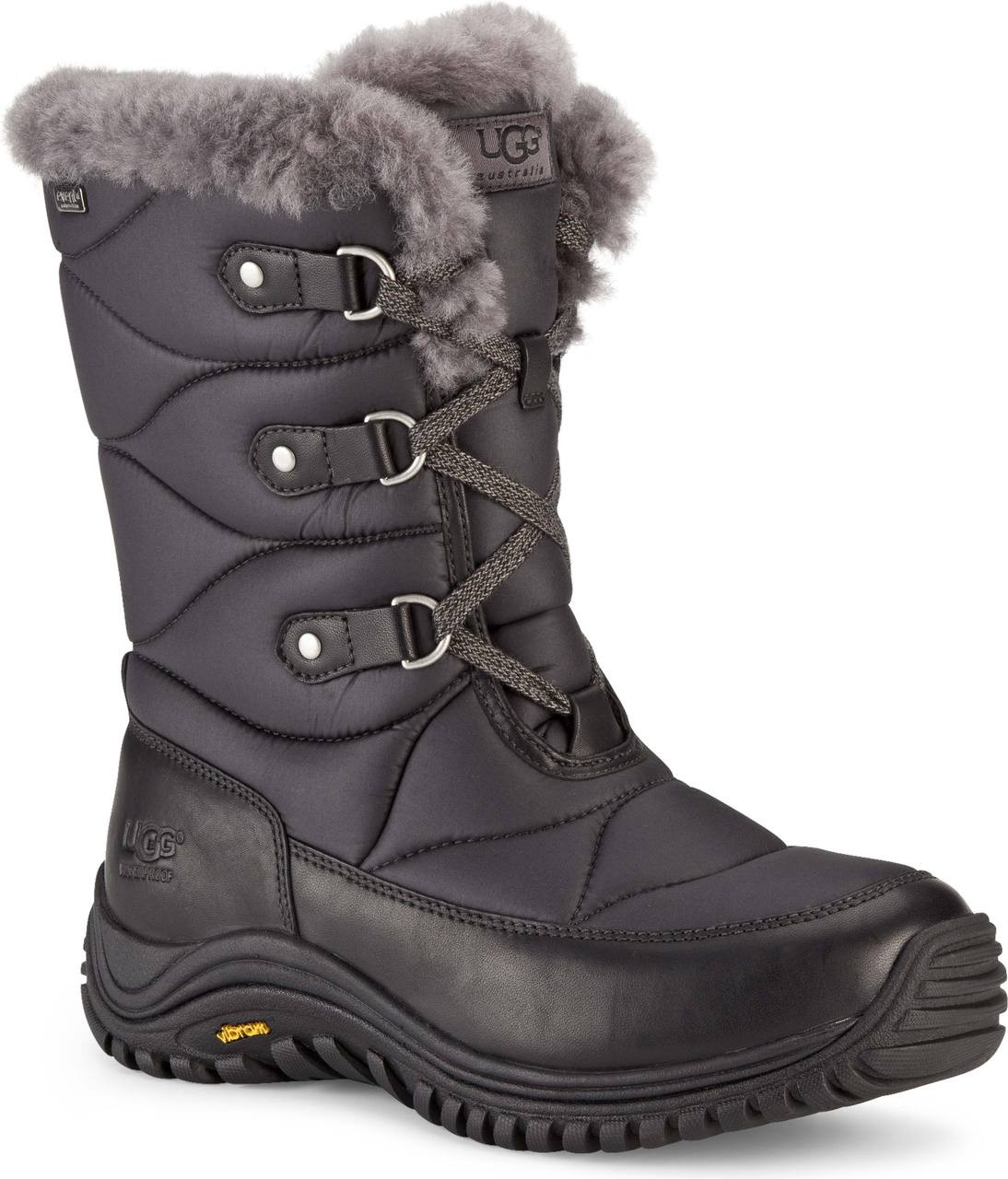 ugg womens lorien snow boots black ugg womens lorien snow boots black