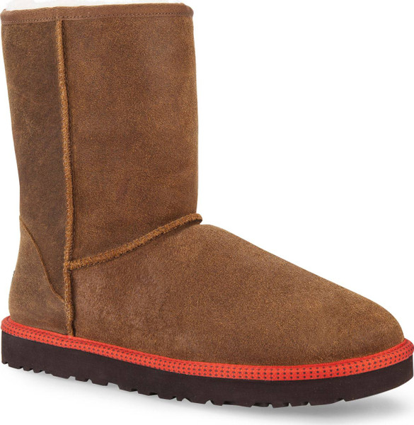 w classic short leather ugg