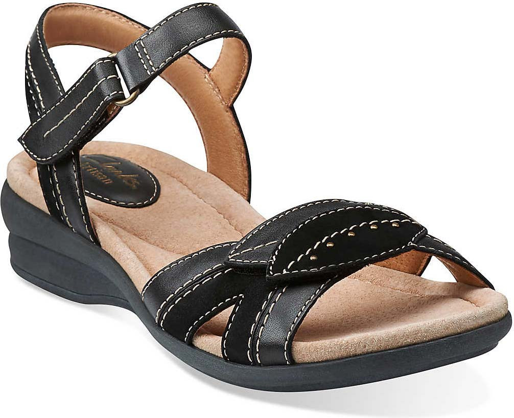 clarks sandals wedge