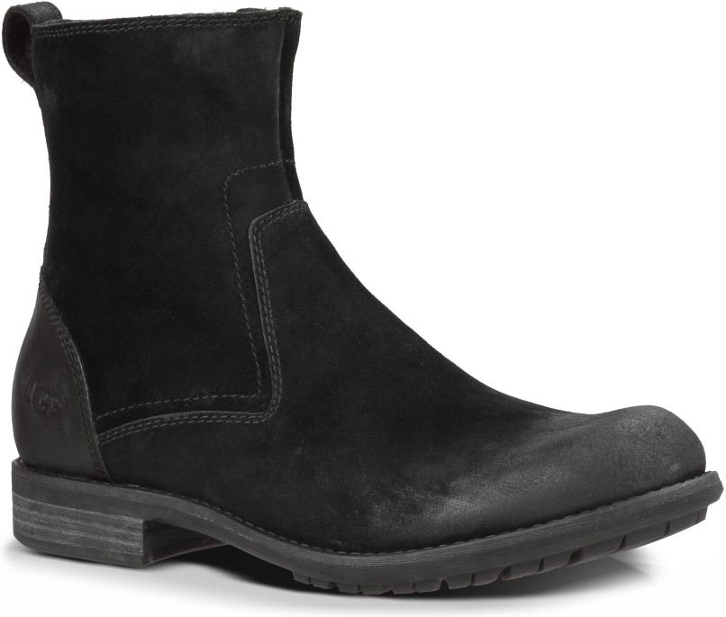 UGG Boots Mens - UGG Dulwich Black Suede UGG Boots Mens - UGG Dulwich Black Suede