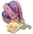 Maryland Blue Crabs Dog Leashes on with Pink Ribbon Background