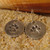 Handmade, Eco-friendly Silver Paw Earrings