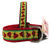 Lucky Red Lady Bugs on Yellow Dog Collars