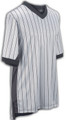 ELITE Performance Grey Side Panel Pinstripe V-Neck Basketball Referee Shirt