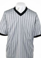 Grey V-Neck Basketball and Wrestling Referee Shirt