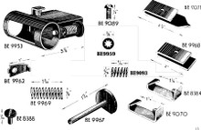 STEN Magazine Catch Retainer/Ejector Screw and Washer