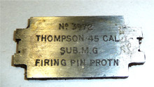 Thompson Firing Pin Protrusion Gauge