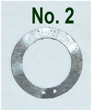 Vickers Lock Headspacing Washers No. 2 (.005 Thickness)