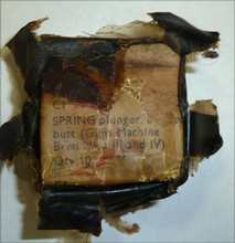 11: SPRING, butt bracket plunger