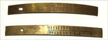 STRIP, range scale (brass)