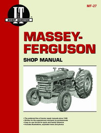 massey ferguson 165 tractor service manual (htmh-smf165) free download