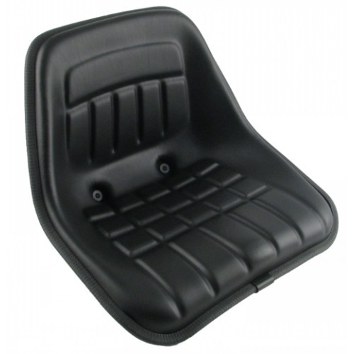 International Harvester Black Vinyl Bucket Seat S830856