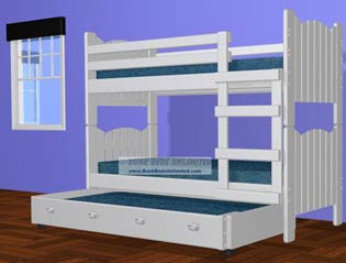 simple bunk bed building plans