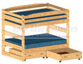 Full Size Bunk Bed Plan with Drawers